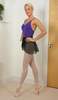 Girls and Women in Ballet Outfits and Opaque Pantyhose